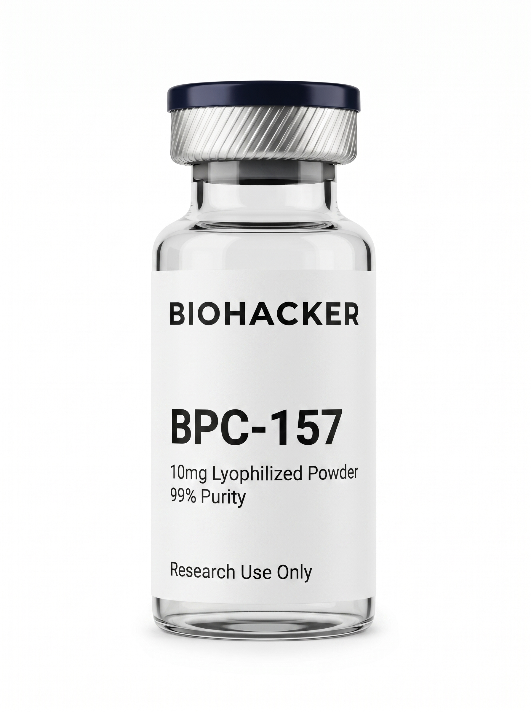 BPC-157 vial — BIOHACKER